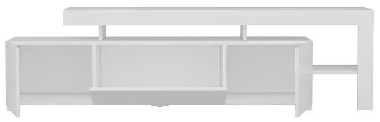 TV asztal/szekrény Belize (fényes fehér). 1072527