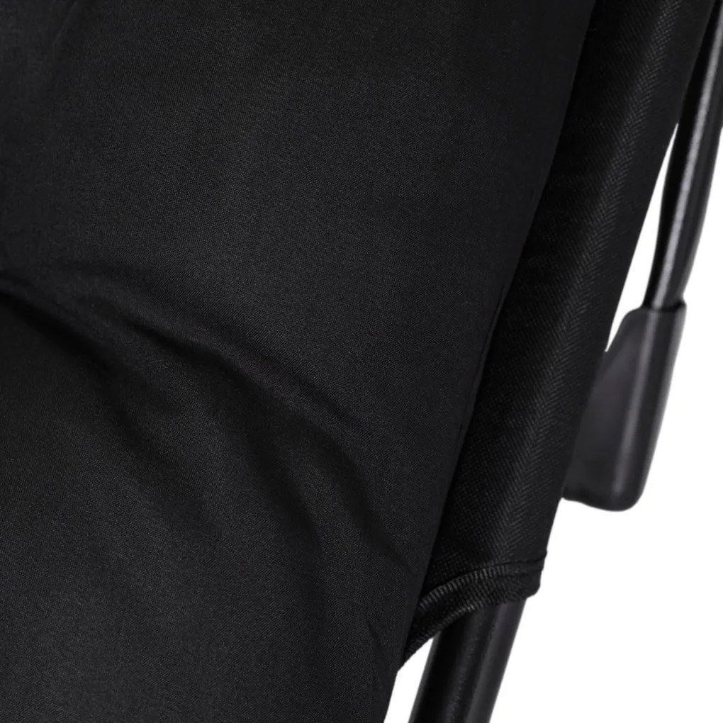 Kempingágy Fekete VENUS