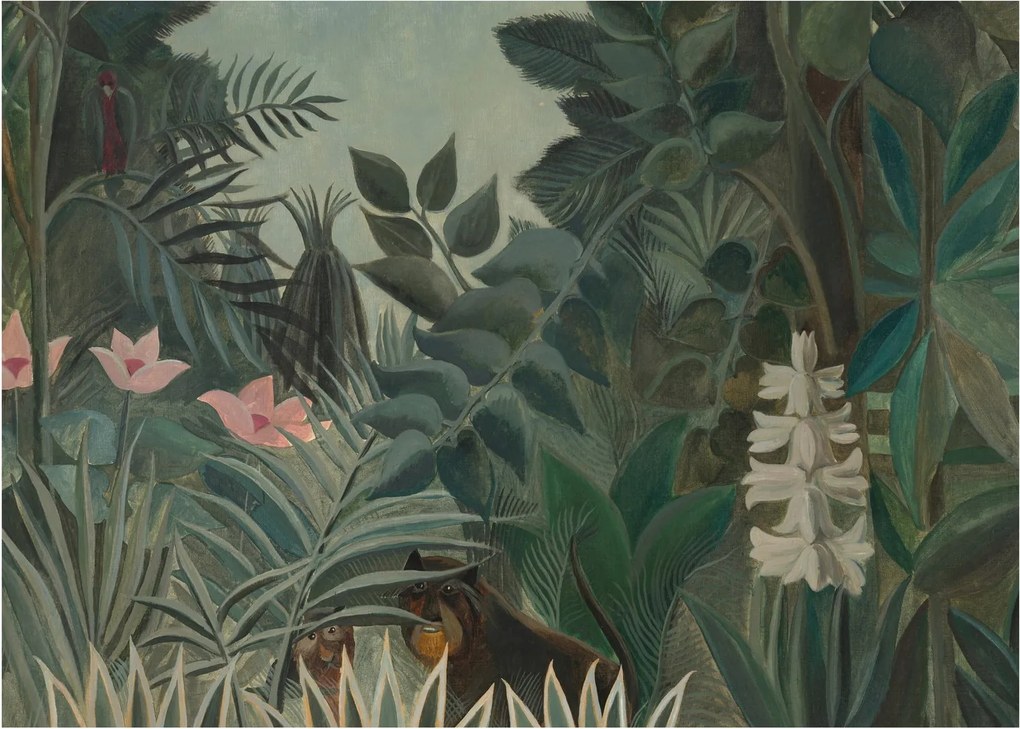 Kép - Henri Rousseau, The Equatorial Jungle, reprodukciók (70x50 cm)