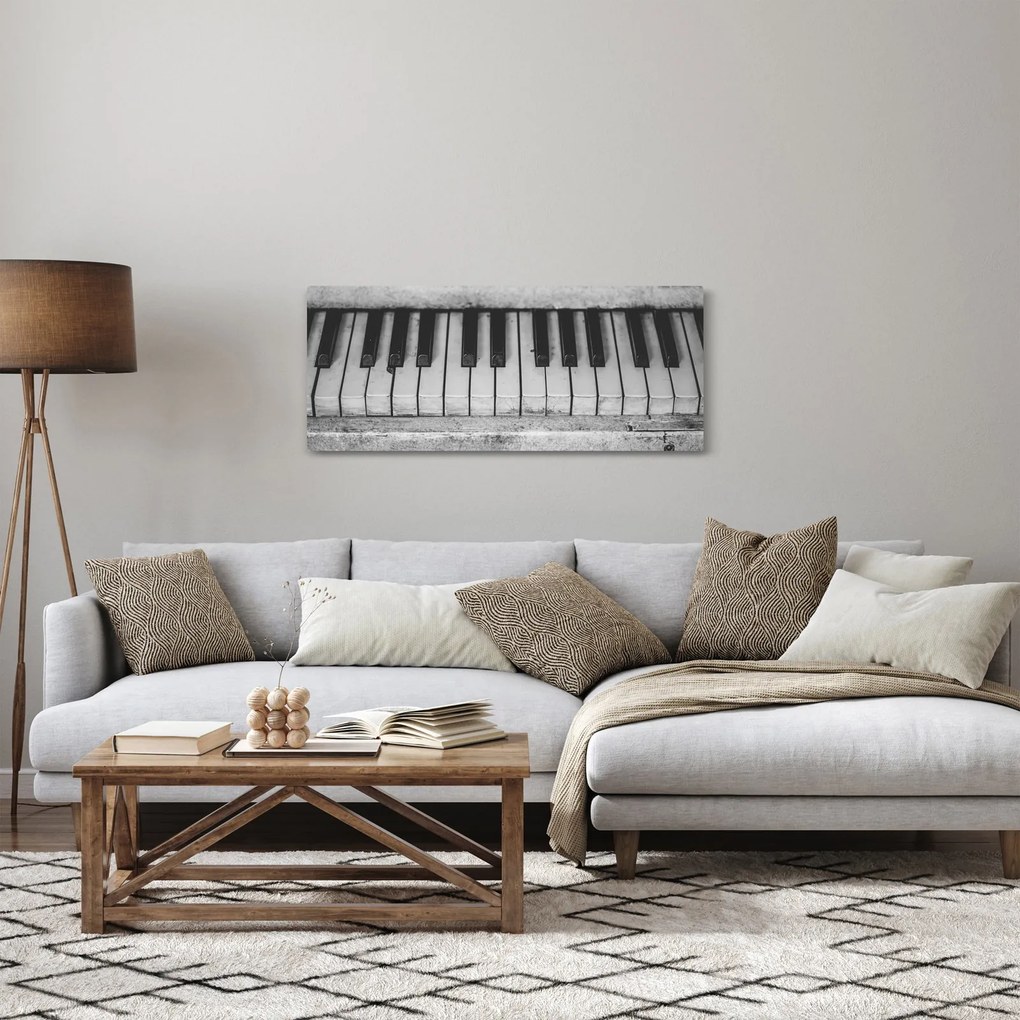 Kép - zongora (120x50 cm)