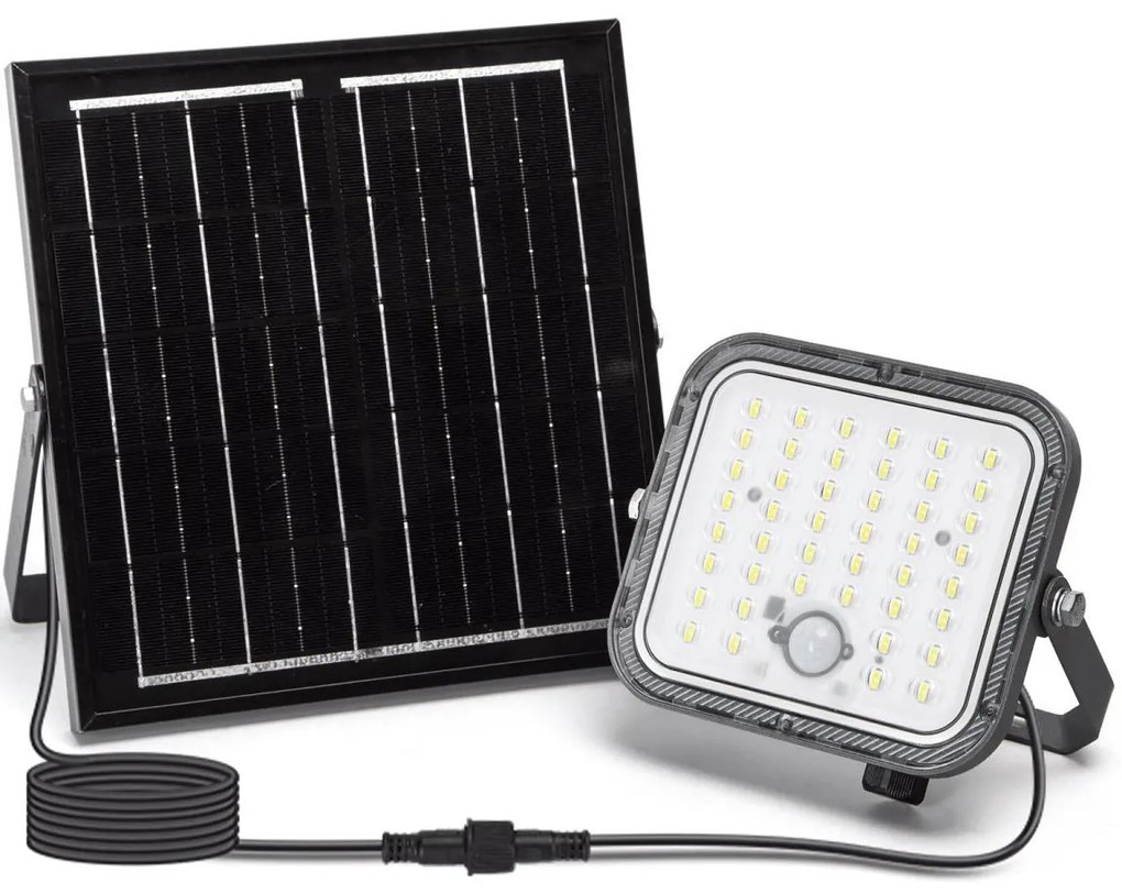 Aigostar B.V. Aigostar - LED állítható fényerőjű napelemes reflektor érzékelővel 80W IP66 + DO AI1606