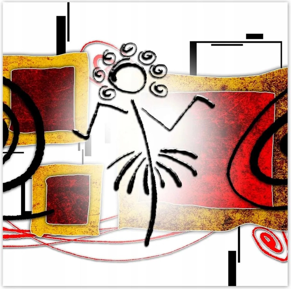 Poszterek 30x30 Rugalmas táncosnő