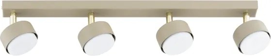 Brilagi - LED RGB dimmelhető spotlámpa MONO 4xGX53/14W/230V Wi-Fi Tuya bézs