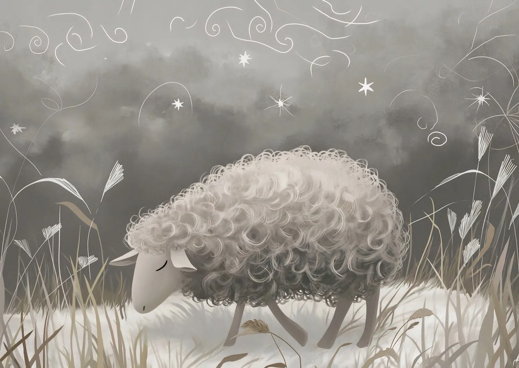 Poszter 84x59,5cm Buja bárány