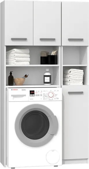 Marpol nyitott polcos fürdőszobai szett, fehér