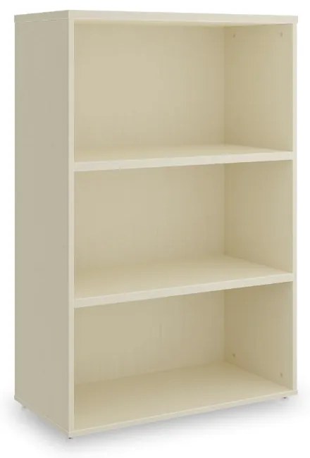 SimpleOffice közepes szekrény 80 x 40 x 120 cm, nyír