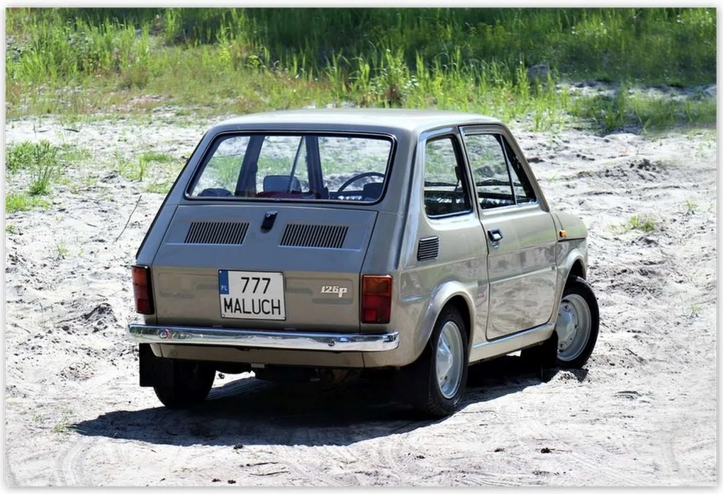 Poszterek 155x105 Kisautó Fiat 126p Kisautó