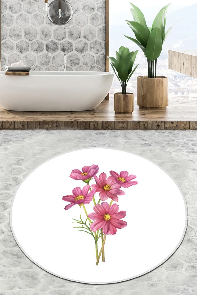Sitivo fürdőszobaszőnyeg, Ø80 cm – TR359CHL4951