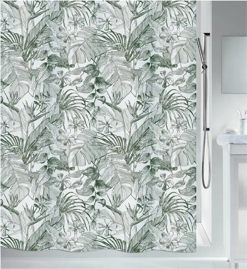 Zuhanyfüggöny 180x200 cm Tropic – Spirella