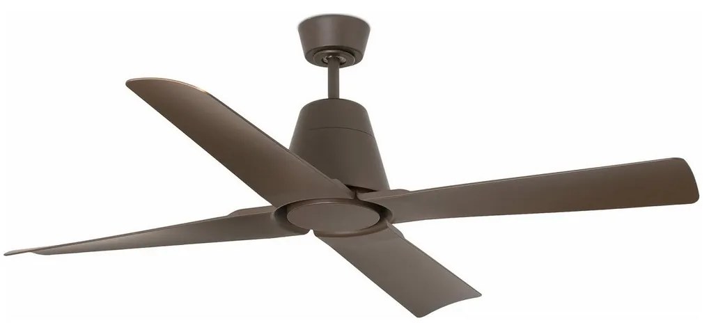 FARO 33490 - Mennyezeti ventilátor TYPHOON IP44 barna + távirányítás