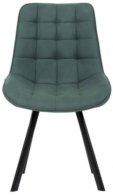 Zöld Vintage Szövet Étkezőszék. – HC-V3066