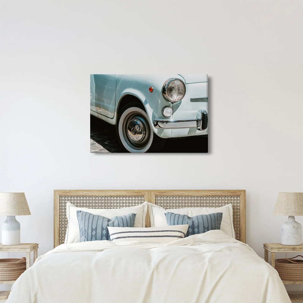 Kép - Fiat retro autó (90x60 cm)