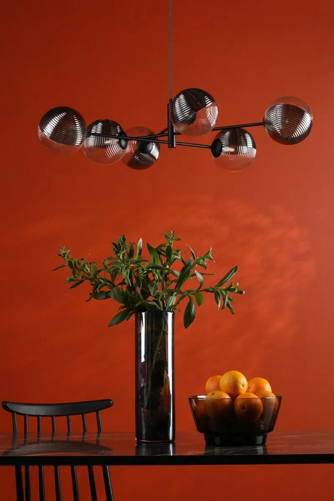 Dar Lighting modern függeszték vignette matt fekete darvig0622-19