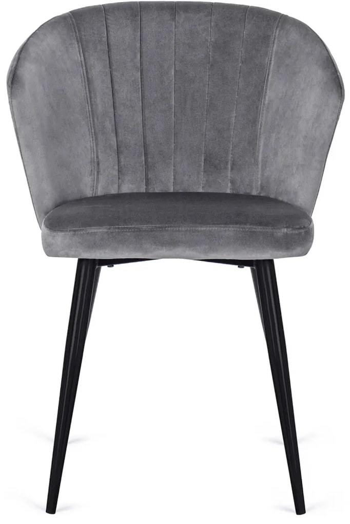 Szürke Bársony Étrkezőszék GENT