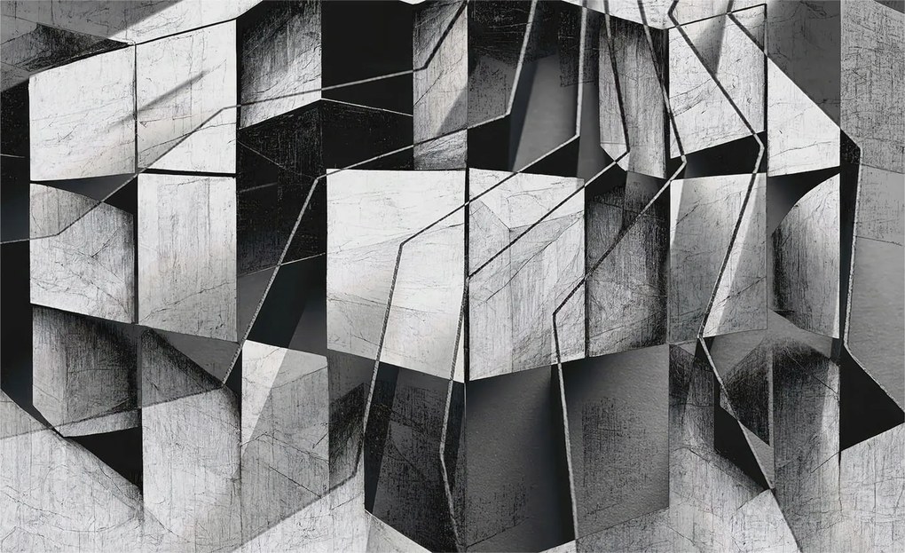 Fotótapéta Flizelina Dekoratív az irodába Geometrikus absztrakt 416x254