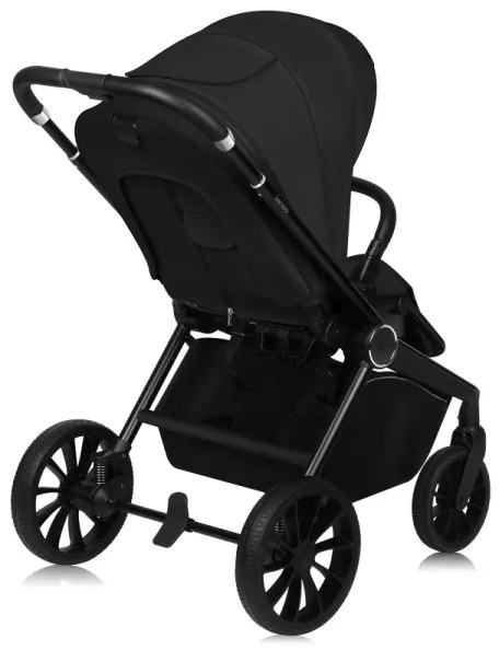 Lionelo - Kombinált 2 az 1-ben babakocsi MIKA PLUS Fekete ónix