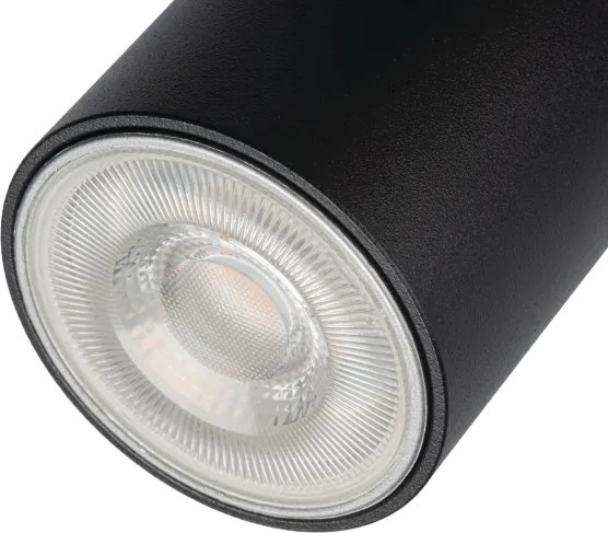 Kanlux 45926 - ALTEAR sínrendszerbe szerelhető spotlámpa 4xGU10/10W/230V 1,5m fekete