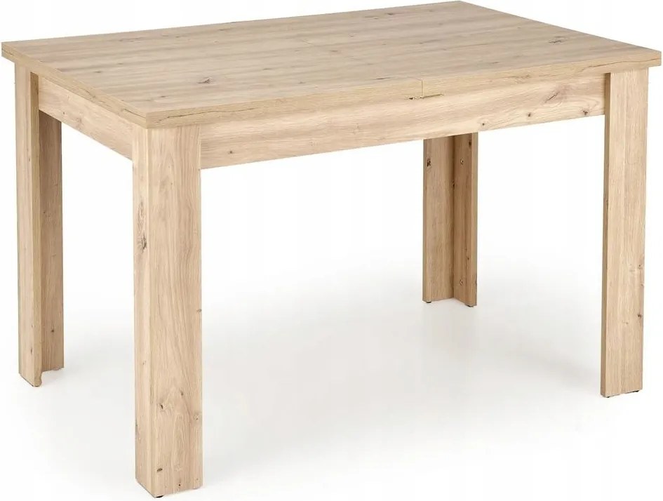Artisan tölgy összecsukható asztal 120-160 cm étkezőbe és konyhába Bagio