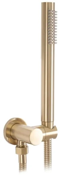 REA-B7503 - LUNGO beépített csaptelepes kádgarnitúra, szálcsiszolt arany