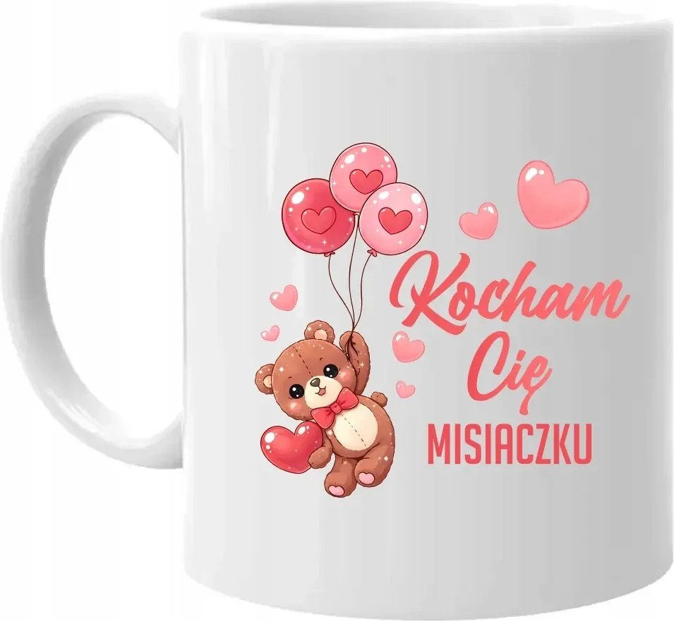 Szeretlek mackó Valentin Napi Bögre Fiúnak Ajándék Szerelmeseknek