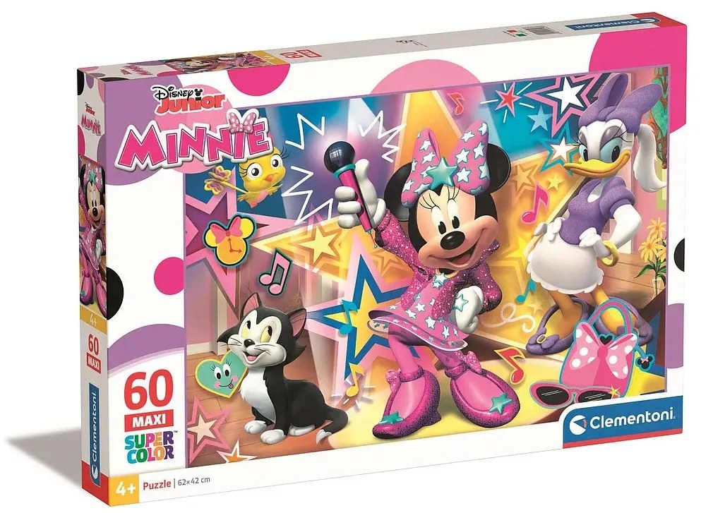 Disney Minnie Star 60 db-os maxi puzzle Clementoni
