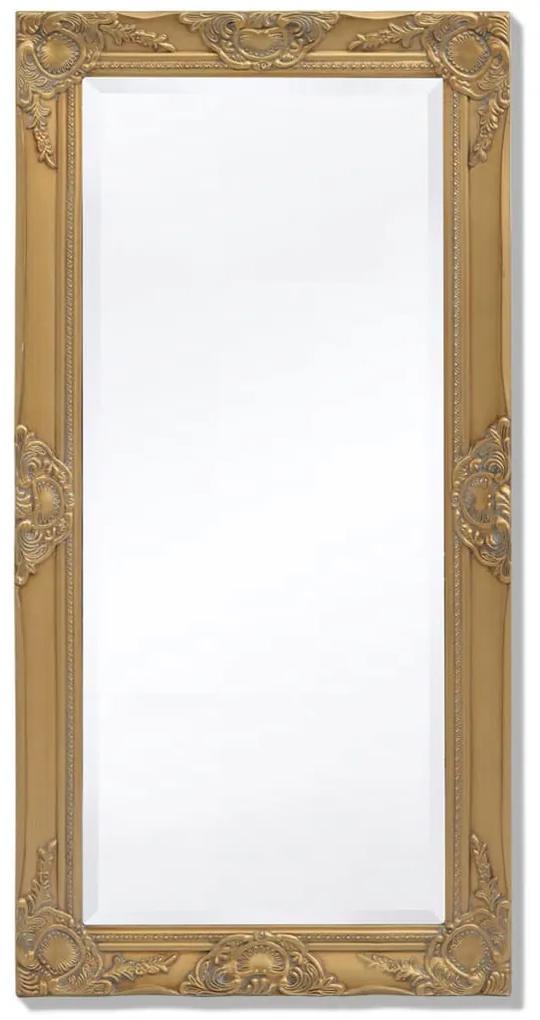 vidaXL barokk stílusú fali tükör 100x50 cm arany