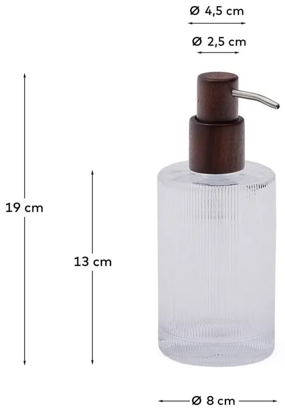 Üveg szappanadagoló 650 ml Arlem – Kave Home