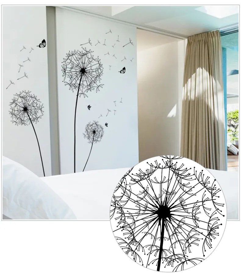 PIPPER | Falmatrica"Gyermekláncfű 2" 132x135 cm