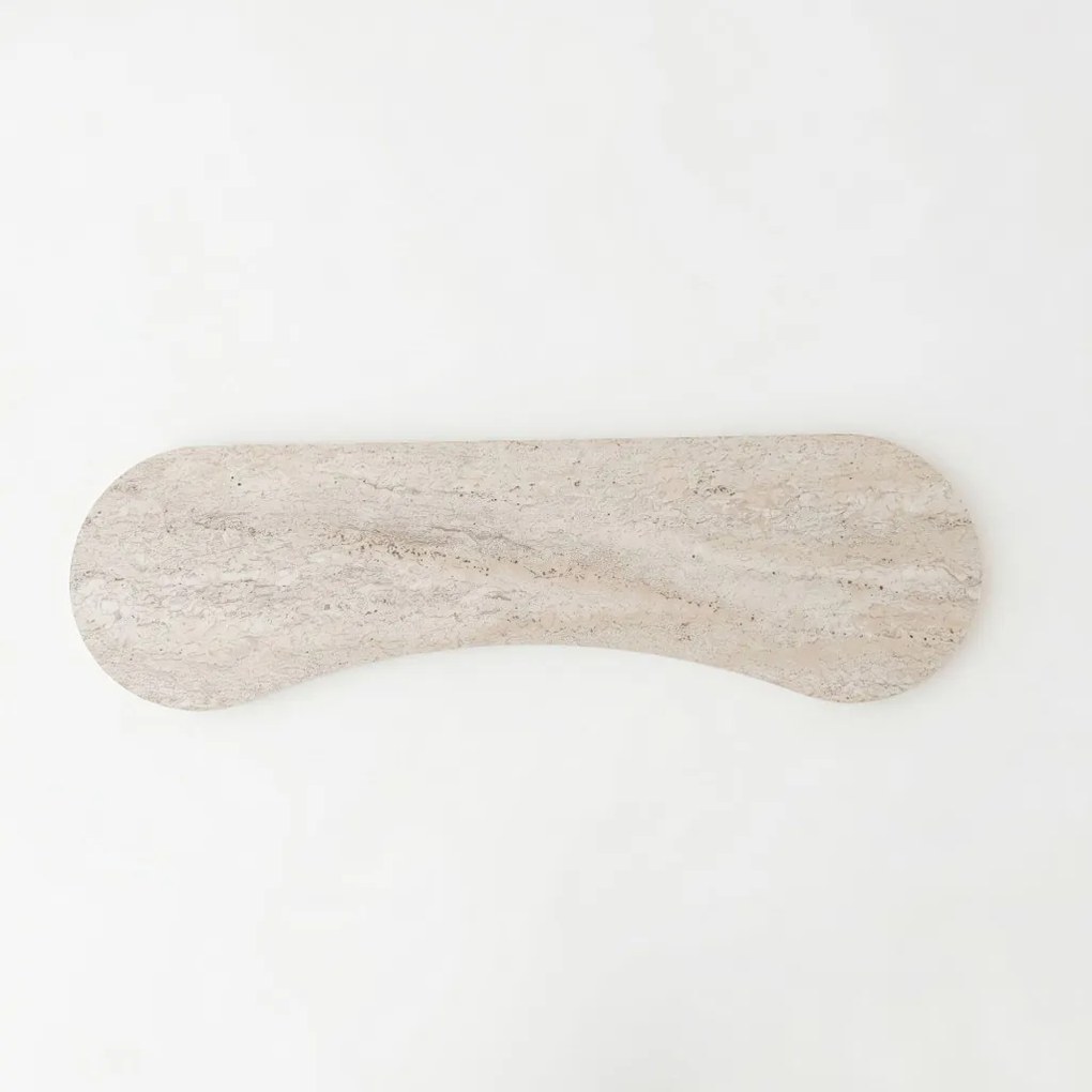 Zen komód, travertin, 120 cm