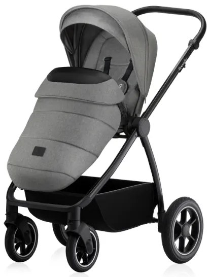 Lionelo - MERIL 2 az 1-ben kombinált babakocsi Grey Stone