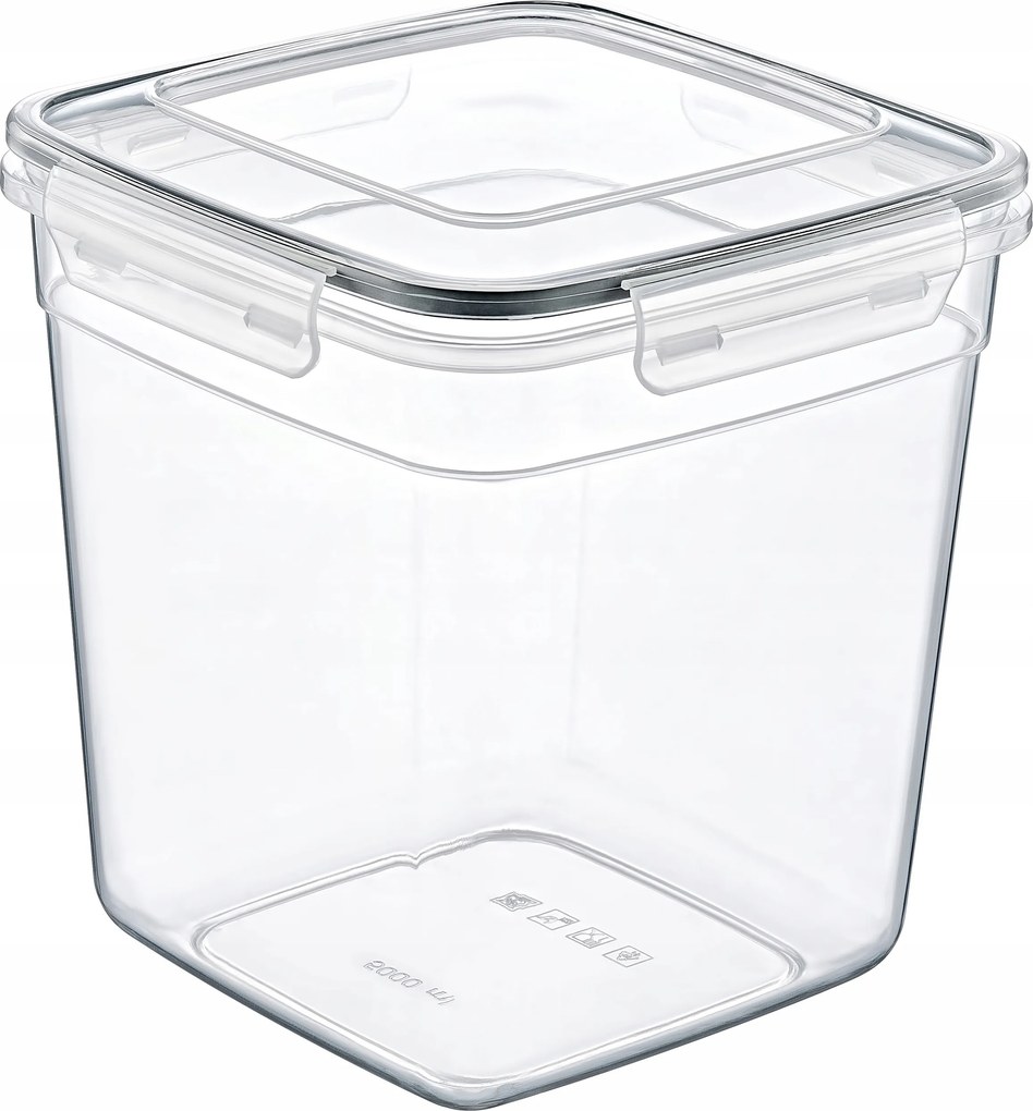 Easyform Diamond konyhai rendszerező tartály légmentesen záródó 5l