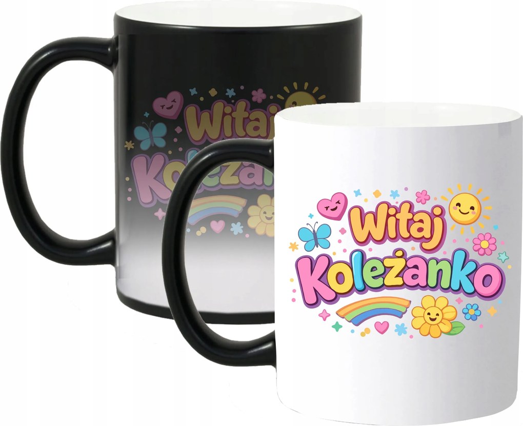 Mágikus Bögre Eltűnő "Hello Barátnő" Kedves Ajándék Barátnőnek