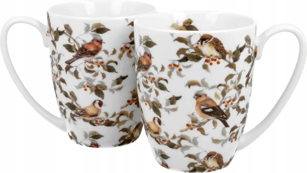 Bögre szett Duo Madárkák 380ml Elegáns Ajándék