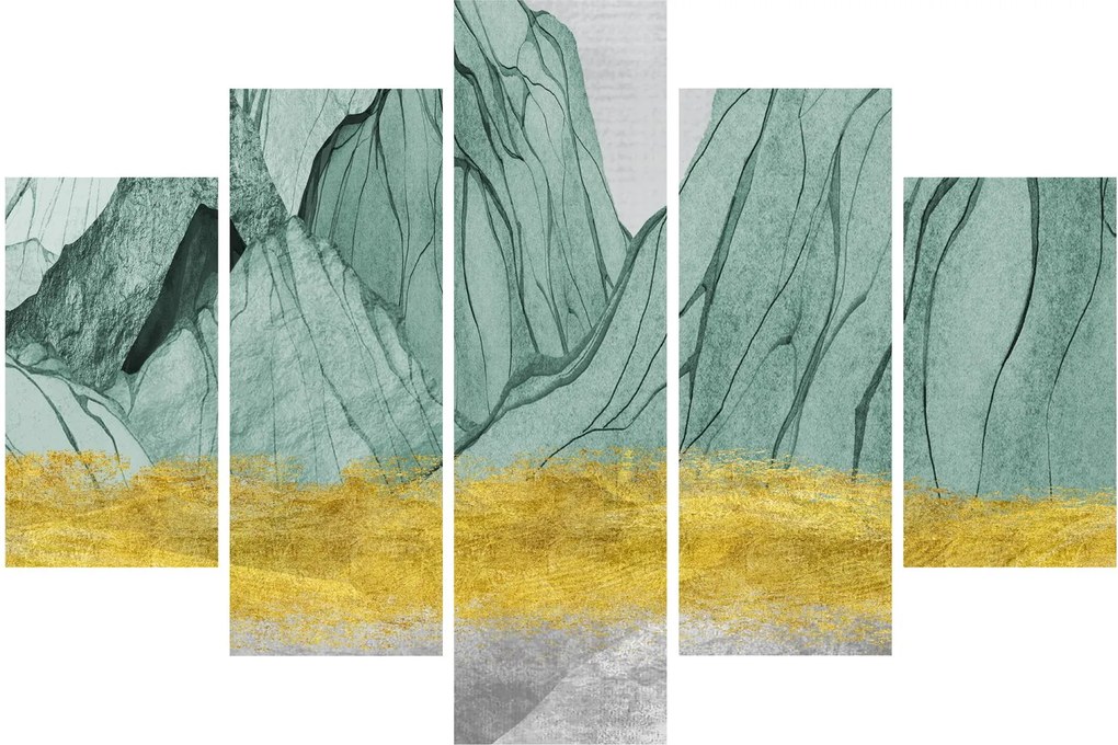 Kép - Smaragdhegység N⁰1 (150x105 cm)