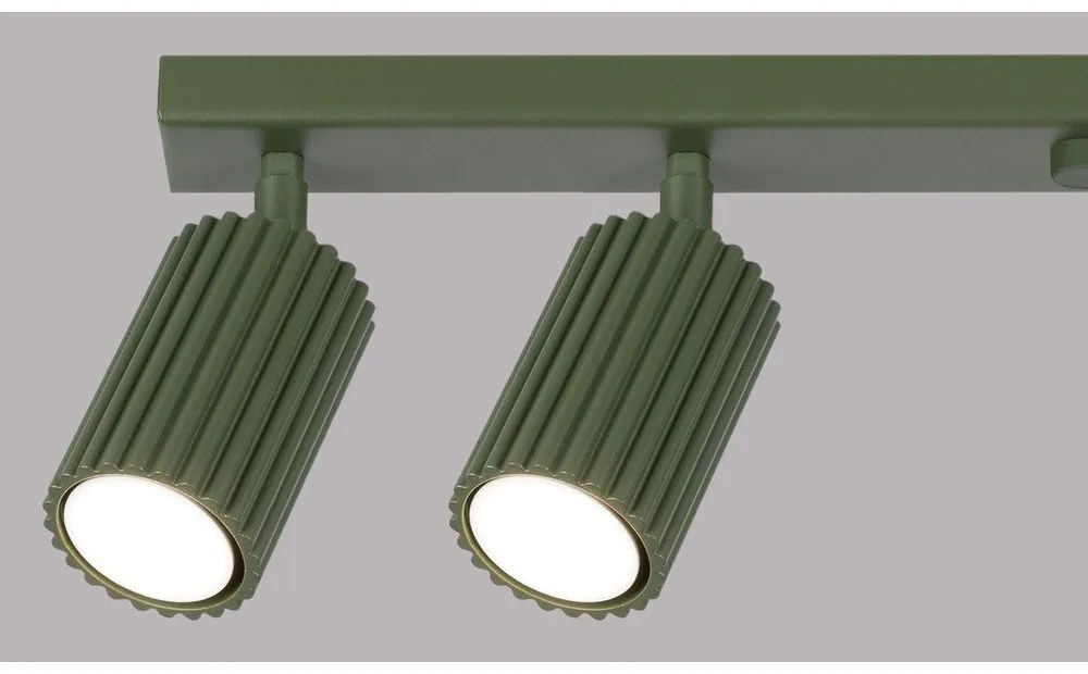 Zöld spotlámpa 6,5x117 cm Gleam – Sollux