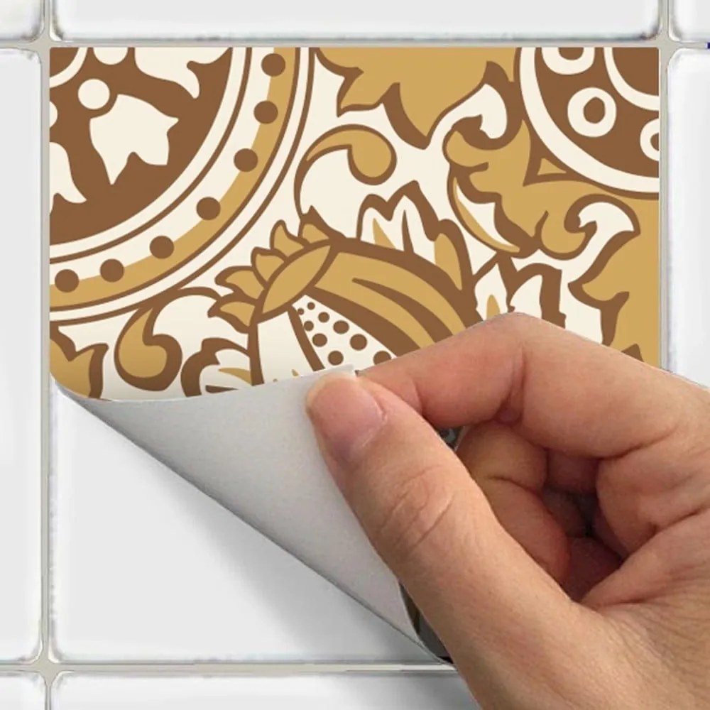 Cottage 9 db-os matrica szett, 10 x 10 cm - Ambiance