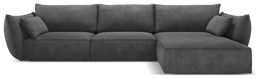 Szürke sarokkanapé (jobb oldali) Vanda – Mazzini Sofas