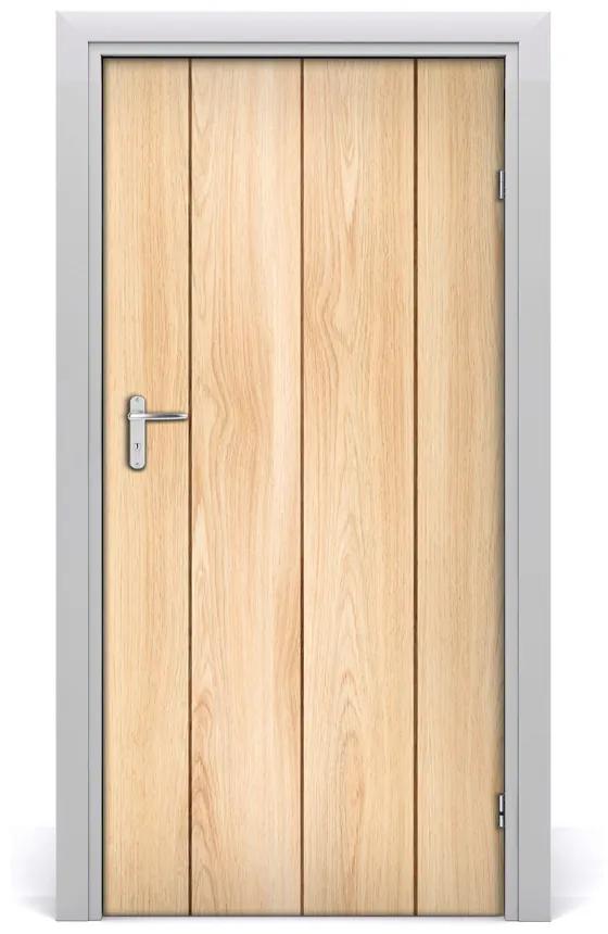 Poszter tapéta ajtóra fa háttér 75x205 cm