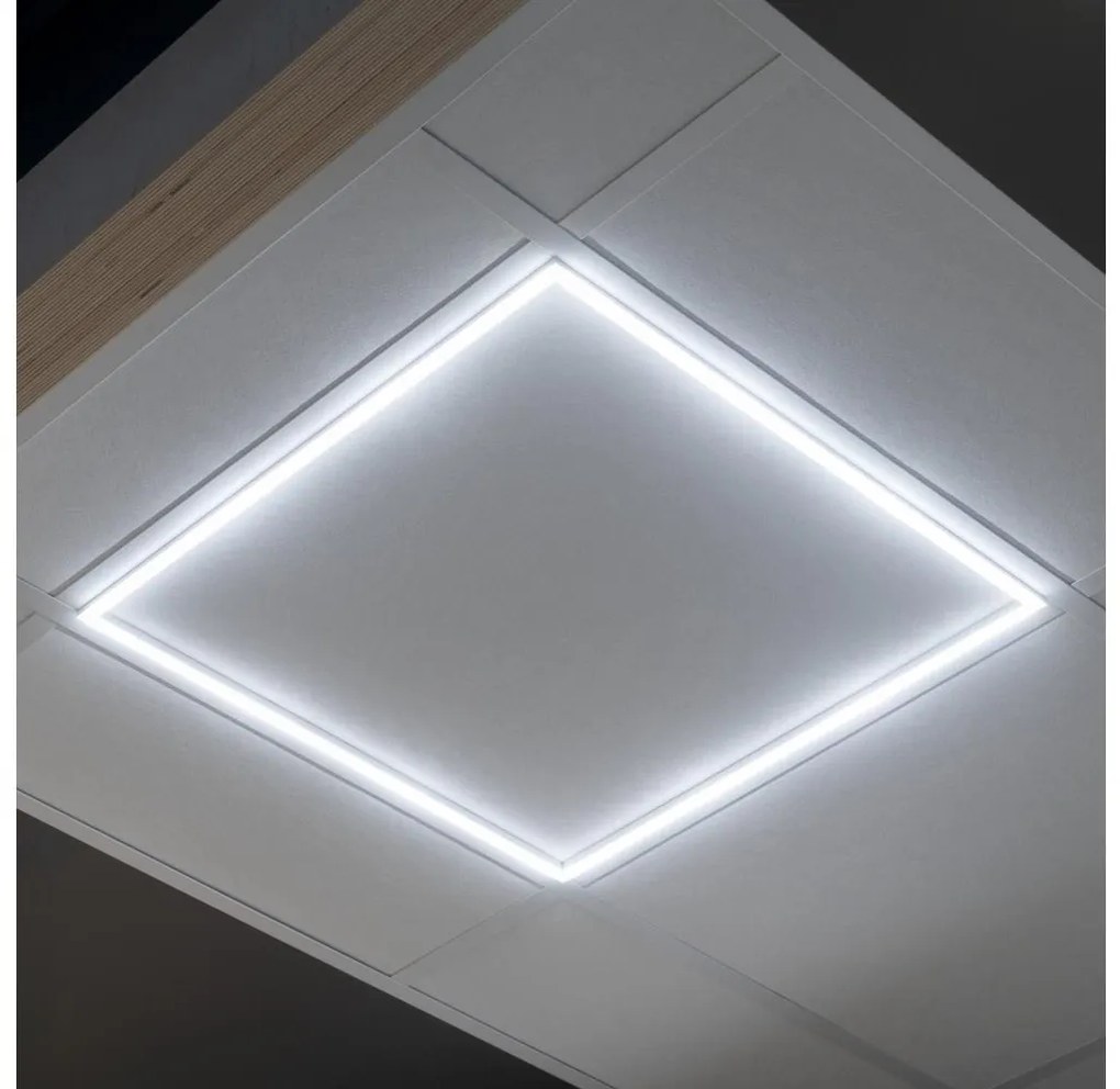 Kanlux 26771 - LED Beépített keret AVAR LED/40W/230V 6000K 59x59 cm