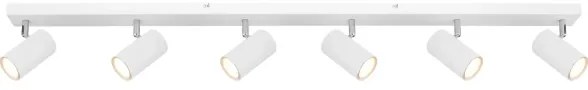 Globo 57911-6DW - spotlámpa ROBBY 6xGU10/35W/230V fehér