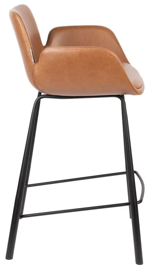 Konyakbarna bárszék szett 2 db-os 91,5 cm Brit – Zuiver