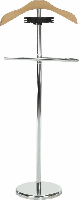 Szobainas, természetes fa/króm, SUNIL