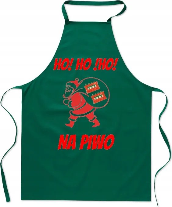 Karácsonyi Konyhai Kötény Vicces Ho Ho Ho Sör