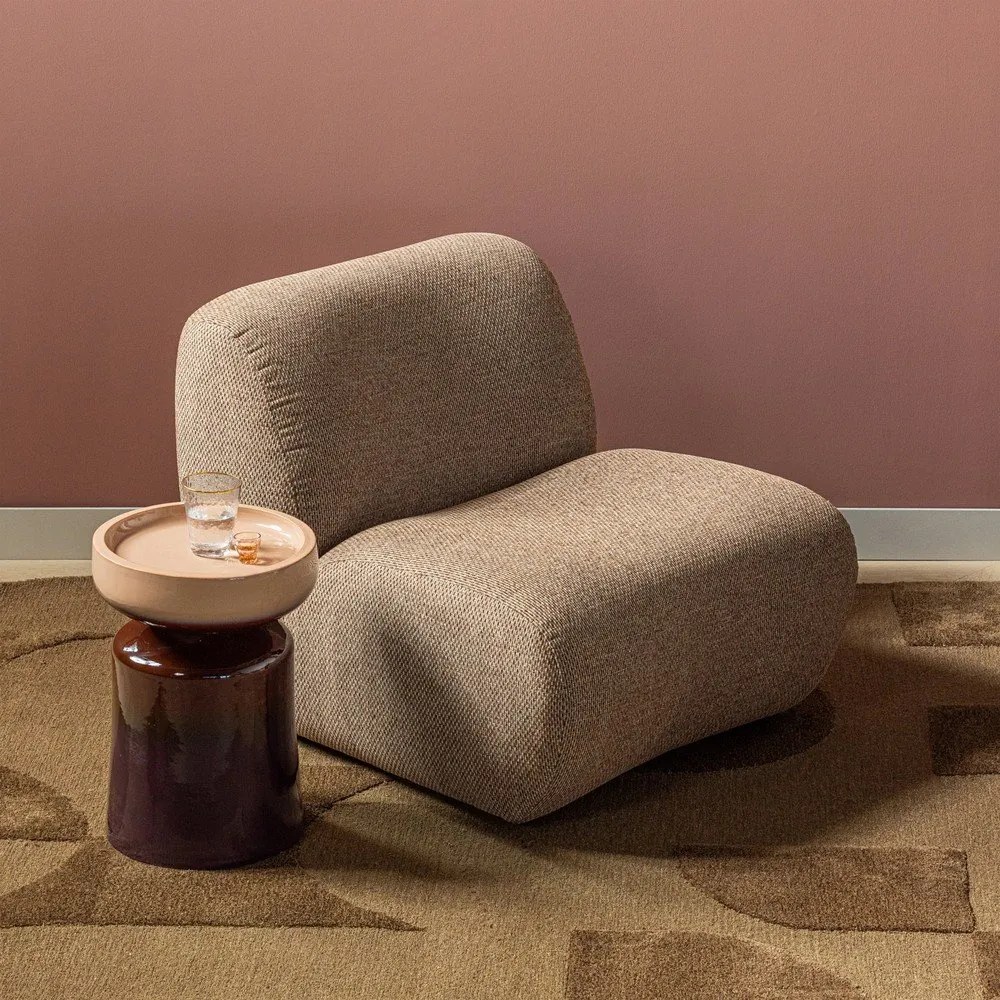 Kerámia tárolóasztal 35x35 cm Tumo – WOOOD