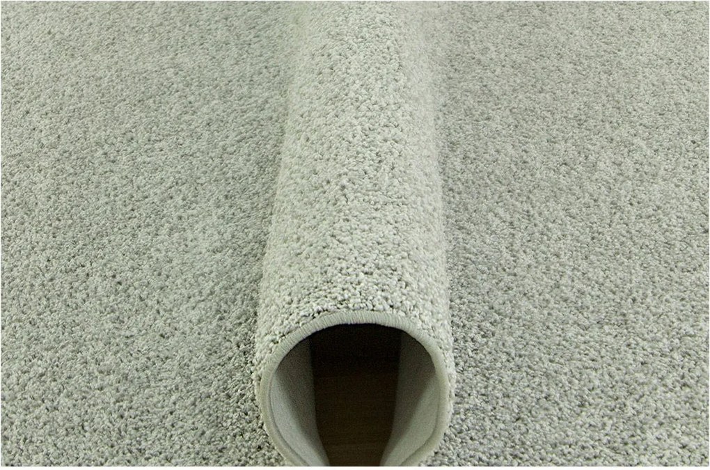 Szőnyeg A Szoba Hálószobájának Nappalijába Világos Szürke Shaggy Mabelie 150x200 cm