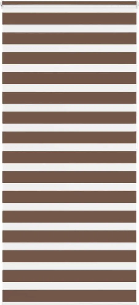 vidaXL zebrafüggönnyel barna szövetszélesség 105,9 cm poliészter
