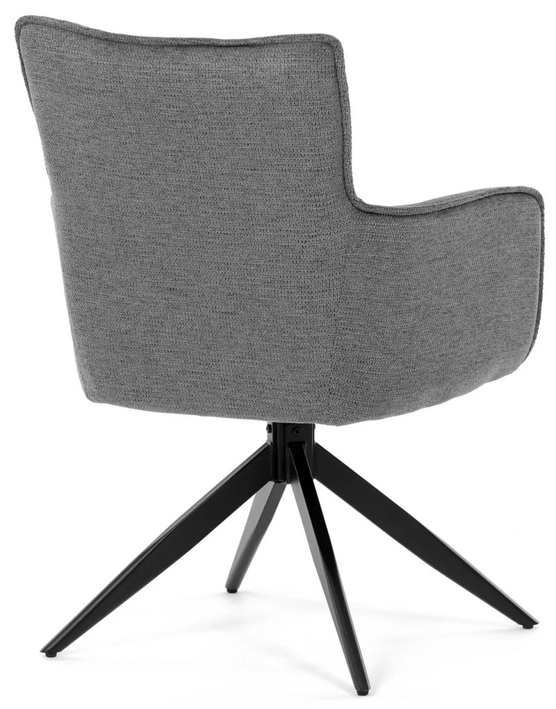 Étkezőszék-készlet visszahúzható mechanizmussalDCH-P3170 GREY2, 2 db