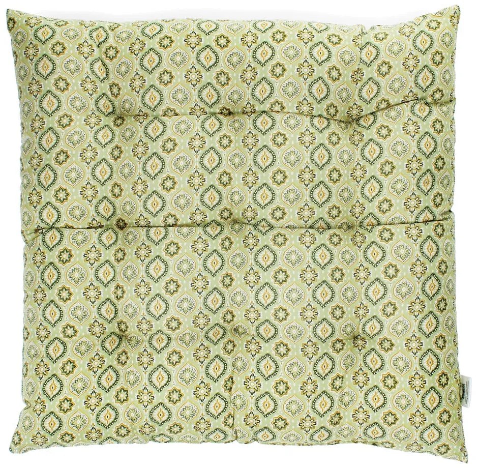 Pamut székpárna 37x37 cm Blockprint – Rex London