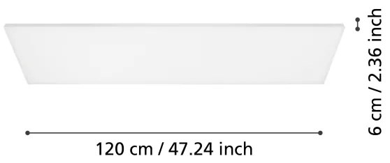 Eglo 98904 - LED Mennyezeti lámpa TURCONA LED/33W/230V