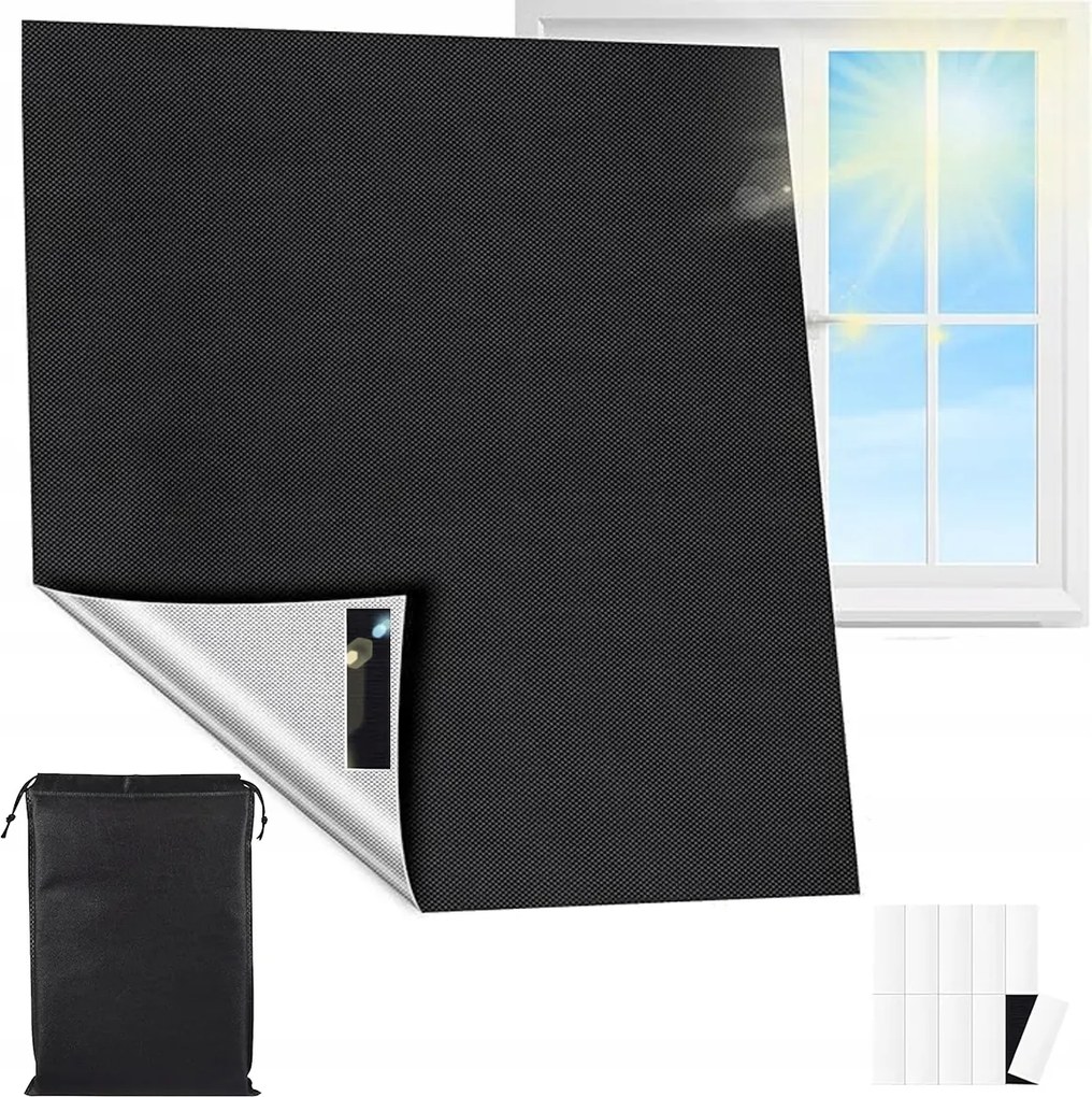 sötétítő szövet az ablakokhoz öntapadós tépőzárral